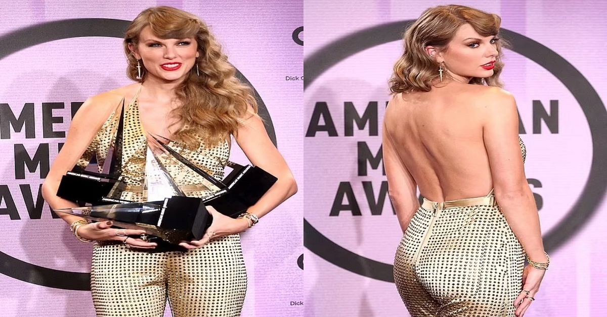 Taylor Swift Makes Glamorous Surprise Appearance at the 2022 American Music Awards