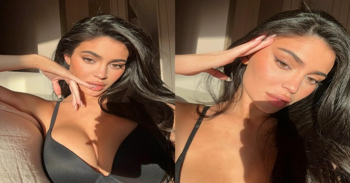 Kylie Jenner poses in black bra amid Travis Scott breakup rumors