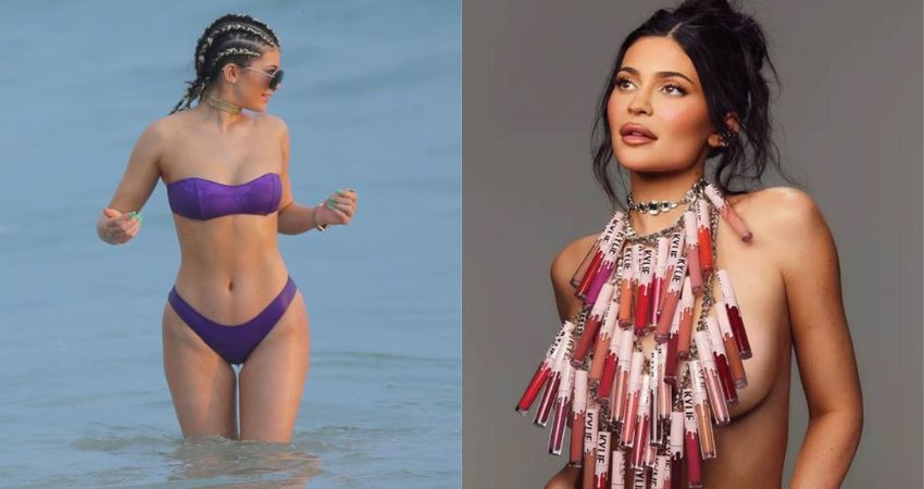 Kylie Jenner Says She’s a ‘Happy Girl’ While Posing in a Bikini on Vacation