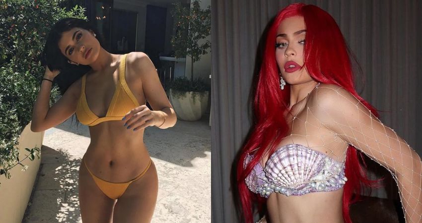 Kylie Jenner Shows Off Smokin’ Hot Bod In Tiny Tangerine Bikini