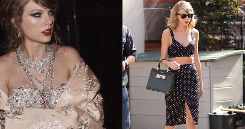 Taylor Swift flaunts her cleavage and pins in Sєxy thigh-slit dress in Vanity Fair