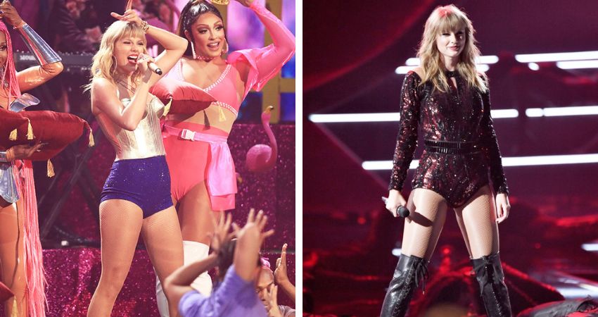 Taylor Swift’s 17 Hottest Performance Looks Of All-Time: Sexy Bodysuits & More