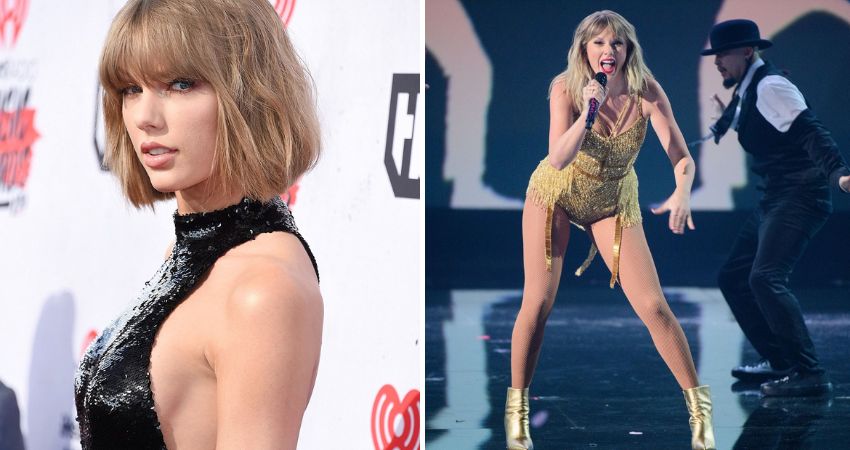 Taylor Swift wears Sєxy catsuit to the iHeartRadio Music Awards