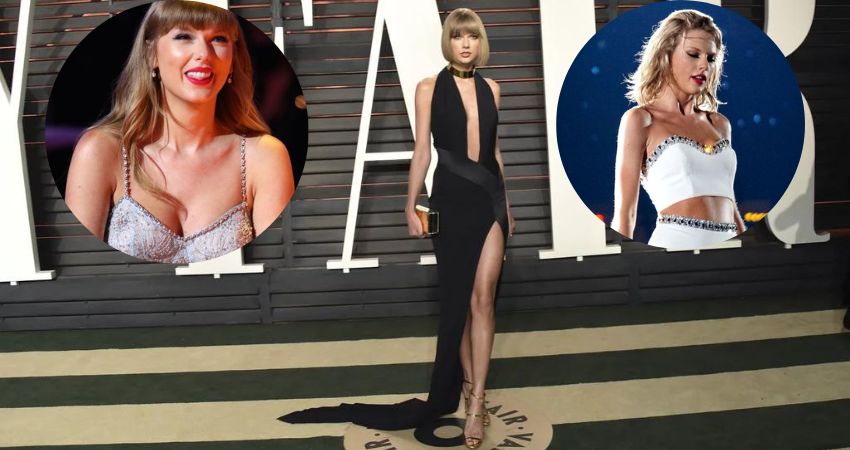 You’ll Do a Double Take Over Taylor Swift’s Sexy, Edgy Oscars Look