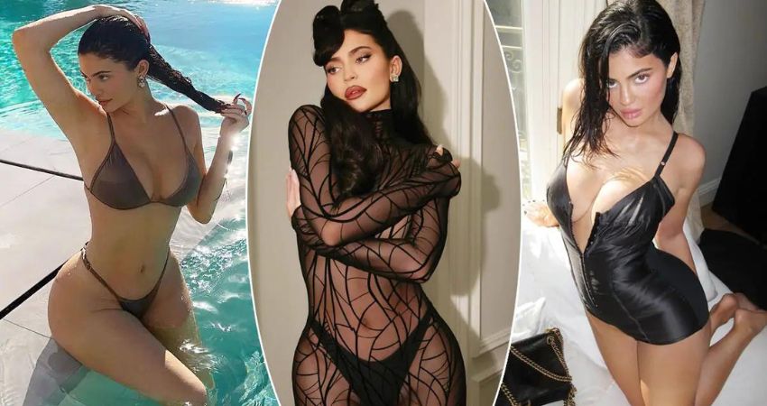 Kylie Jenner Maximises Hotness in Tiny Black Bikini – See Viral PH๏τos