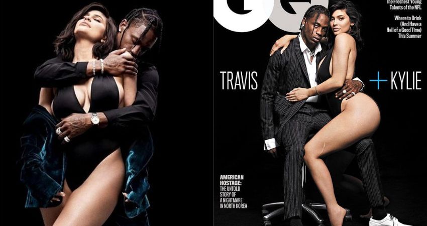 Hot Alert! Kylie and Travis turn up the heat