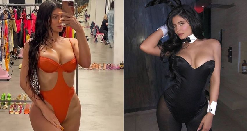 Kylie Jenner parades famous curves in tiny string ʙικιɴι for steamy poolside snaps