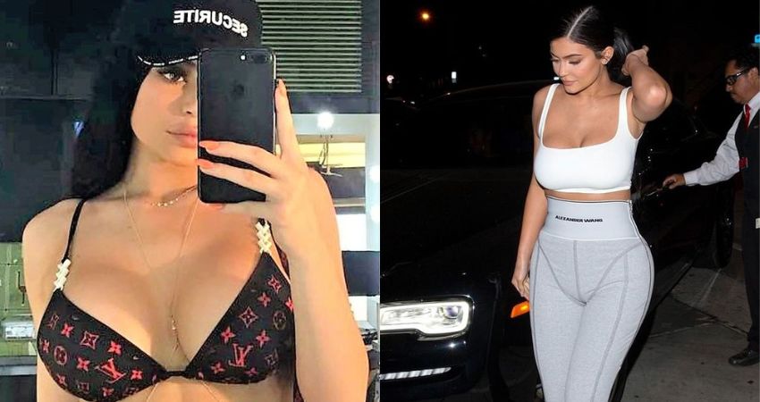 Kylie Jenner Wore A Smokin’ Hot Cut-Out Swimsuit, Giving A Sneak Peek at Kylie Swim