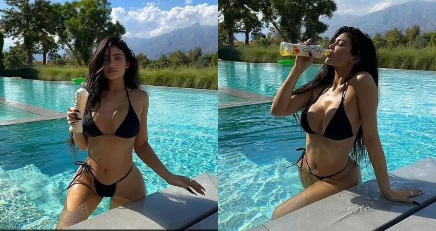 Kylie Jenner branded ‘H๏τtest girl in world’ as she wows in tiny black ʙικιɴι