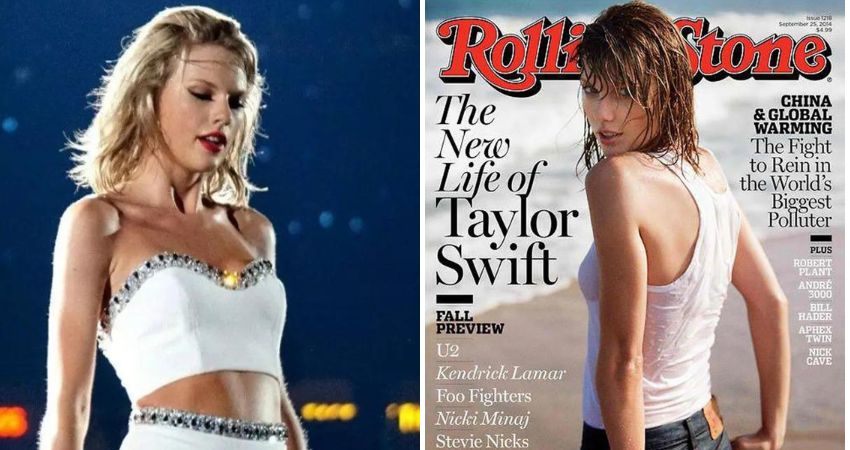 Taylor Swift strikes Sєxy, soaked pose on cover of Rolling Stone