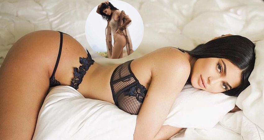 Kylie Jenner Flashes Lots of Cleavage in Sexy Bikini, Wraps Herself in Bed Sheets for ‘GQ Germany’