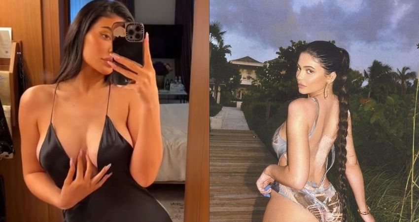 Kylie Jenner Shows Off ‘Smokin’ Hot’ Latex Dress