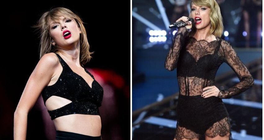 Taylor Swift Shows Off Her Sexy Side in Leather Hot Pants on Stage Down Under