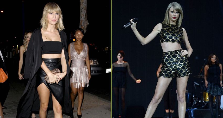 Taylor Swift Bares Her Long Legs in Sexy Outfit for Night Out!