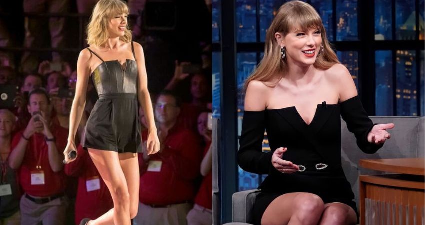 Taylor Swift In Sexy Shorts At 2 Events