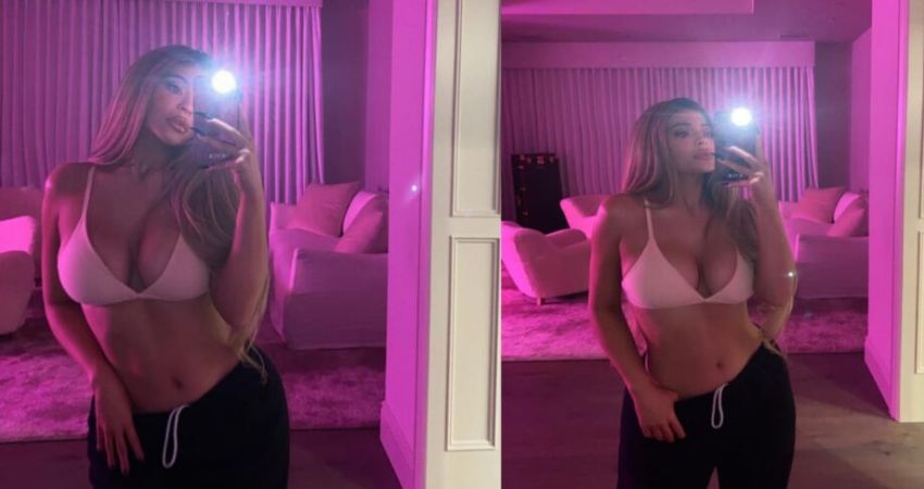 In PH๏τo: Kylie Jenner Sєxy private bedroom picture in white bra