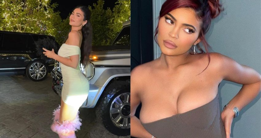 Kylie Jenner shows off her ʙuтт in skintight white mini dress as she poses on her $130K G Wagon in new pics