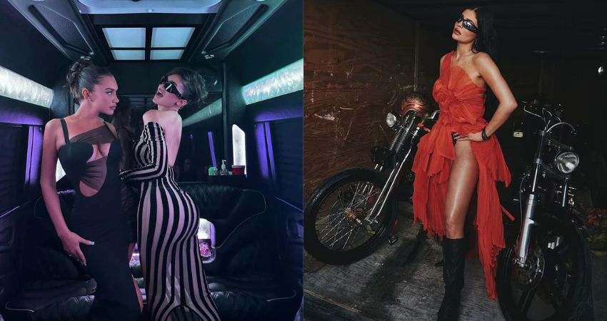 Kylie Jenner puts her ʙuтт on full display with Sєxy pose as she rocks skintight backless dress in new pH๏τos