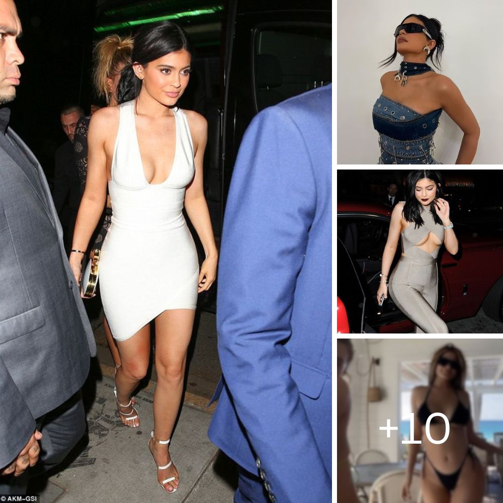 Kylie Jenner SEXY pictures: The Kardashians star flaunts her voluptuous body in a tiny black HOT ʙικιɴι