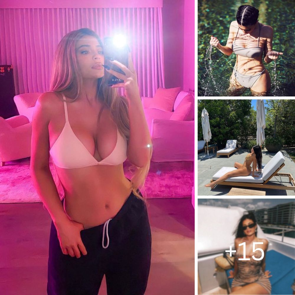 Kylie Jenner Shows Off Her Curves in Tiny Pink Bikini and Remembers to Tag Skims: PH๏τos
