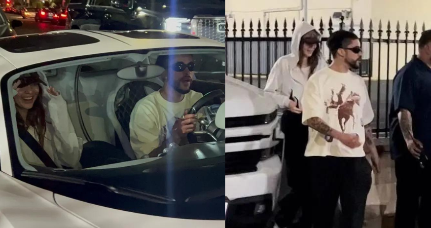 Bad Bunny and Kendall Jenner have date night at Tyler, the Creator concert