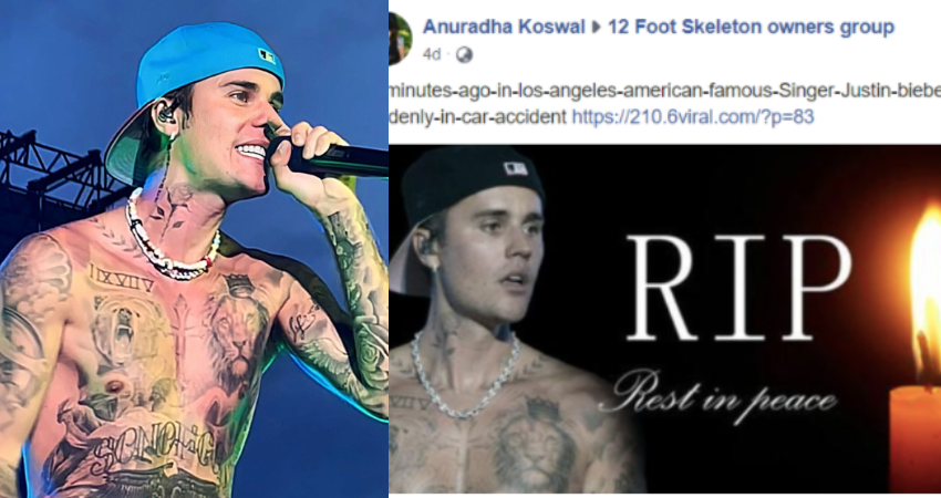 Fact Check: Justin Bieber Died In Car Crash? Don’t Fall For This Hoax