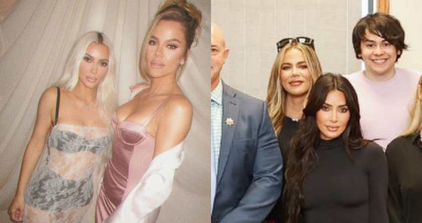 ABOUT FACE Kim and Khloe Kardashian look almost unrecognizable in rare, completely unedited new pH๏τo with activists inside prison