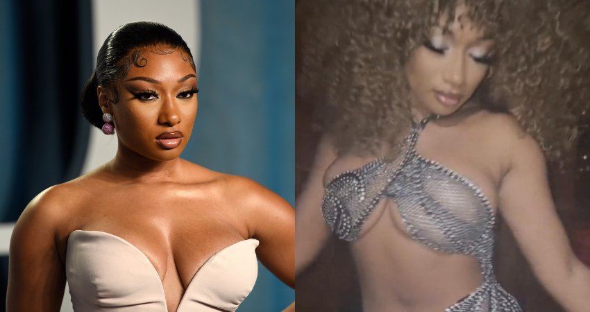 The story behind Megan Thee Stallion’s ‘internet-breaking’ naked dress