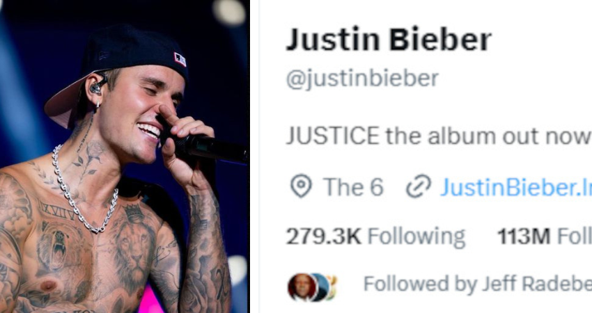 Justin Bieber loses Twitter blue tick