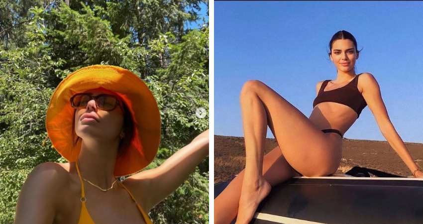 Kendall Jenner’s Yellow Swimsuit Has A Special Meaning