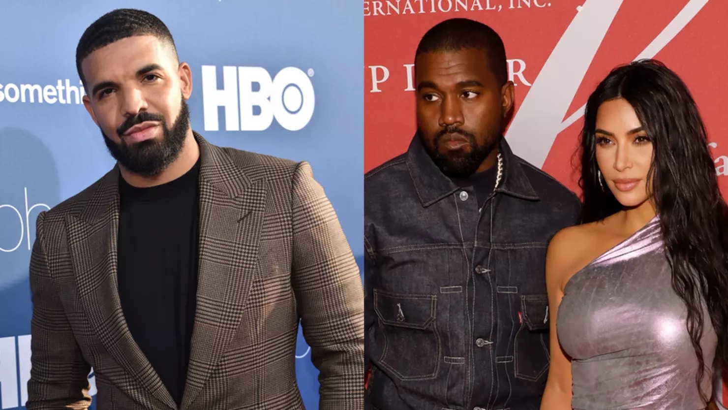 What did Drake say about Kanye West and Kim Kardashian?