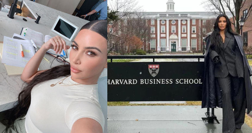 GETTING SCHOOLED Kim Kardashian shares behind-the-scenes notes from her law school study session – but gets mocked for strange detail