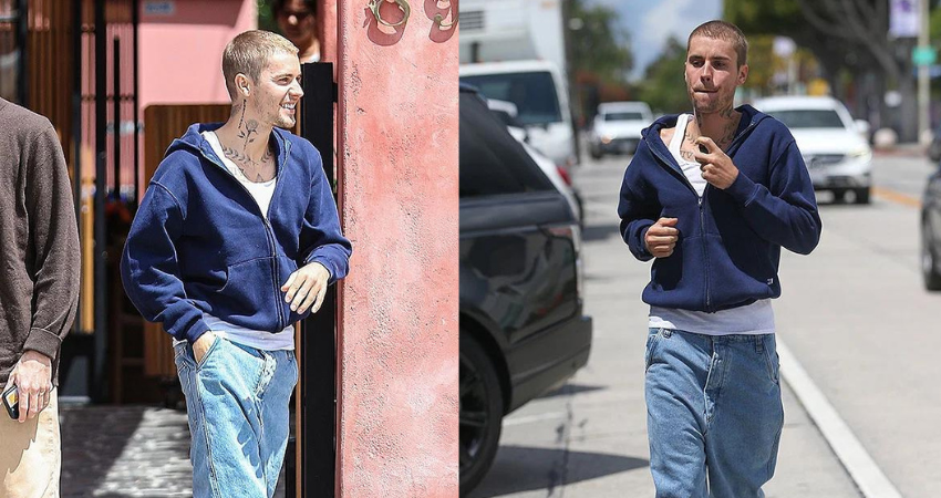 Justin Bieber Shows Off His Tattoos In Sexy Tank Top & Baggy Jeans While Out In LA: PH๏τos