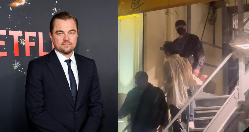 Exes Leonardo DiCaprio and Gigi Hadid dine with friends in NYC