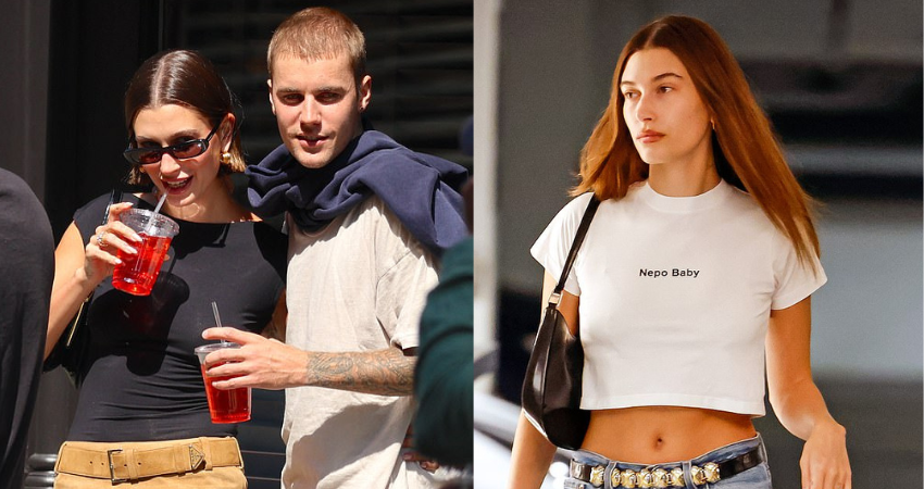 Justin Bieber’s wife wants children ‘so bad’ but gets ‘scared’ about having a family in the public eye … as she talks mental health and THAT nepo baby T-shirt