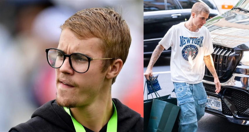 A Casual Twist on Collegiate Cool, As Shown By Justin Bieber