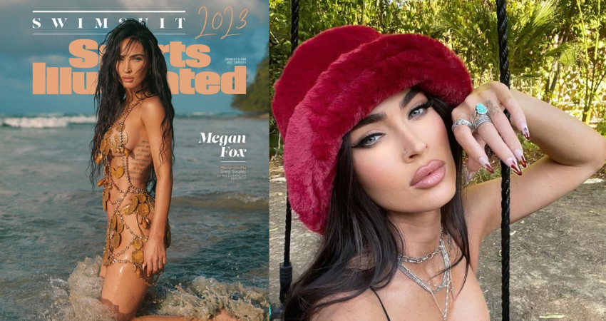 FOXY LADY Megan Fox goes totally naked under just diamonds and jewelry for jaw-dropping new Sports Illustrated cover