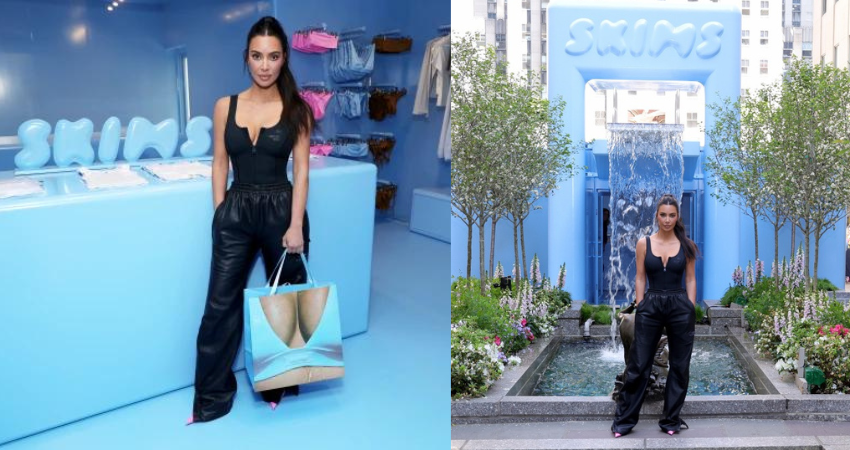 MAJOR KIM-PLAINT Kim Kardashian ordered to ‘go away’ after she launches new Skims pop-up shop at iconic NYC landmark