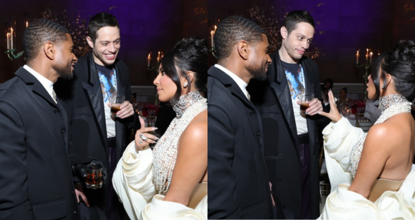 RUDE REUNION Kim Kardashian comes face-to-face with ex Pete Davidson at Met Gala in awkward new pH๏τos after sobbing over split