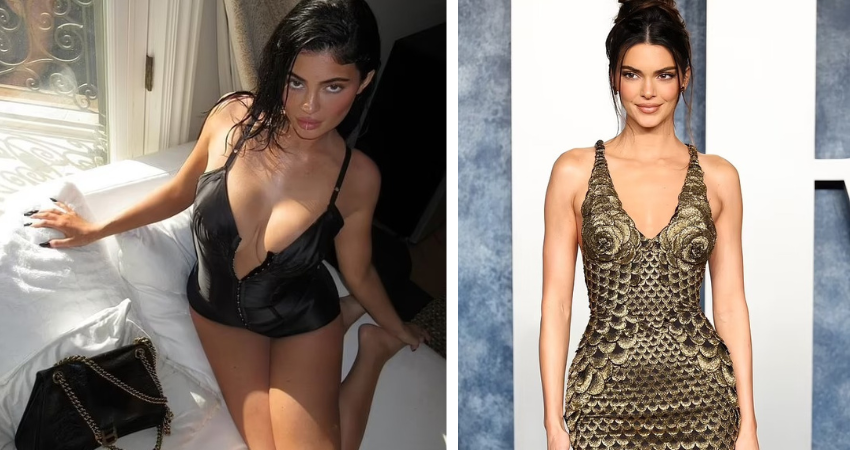 Kylie & Kendall Jenner Show Off New Topshop Bikini Line