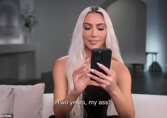 Kim Kardashian’s secret new man! Reality star caught texting mystery guy ‘Fred’… after fearing no one would want to date her following failed romances with Pete Davidson and Kanye West