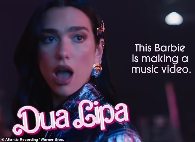 Double take! Dua Lipa wows in THAT Sєxy metallic Dance The Night look in latest images promoting her Versace collaboration