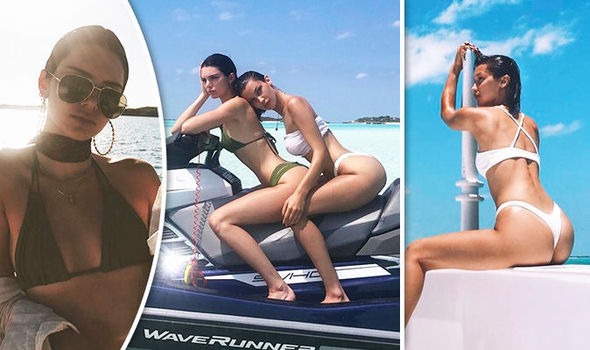 Kendall Jenner and Bella Hadid strip down to flaunt pert derrieres in jaw-dropping ʙικιɴιs