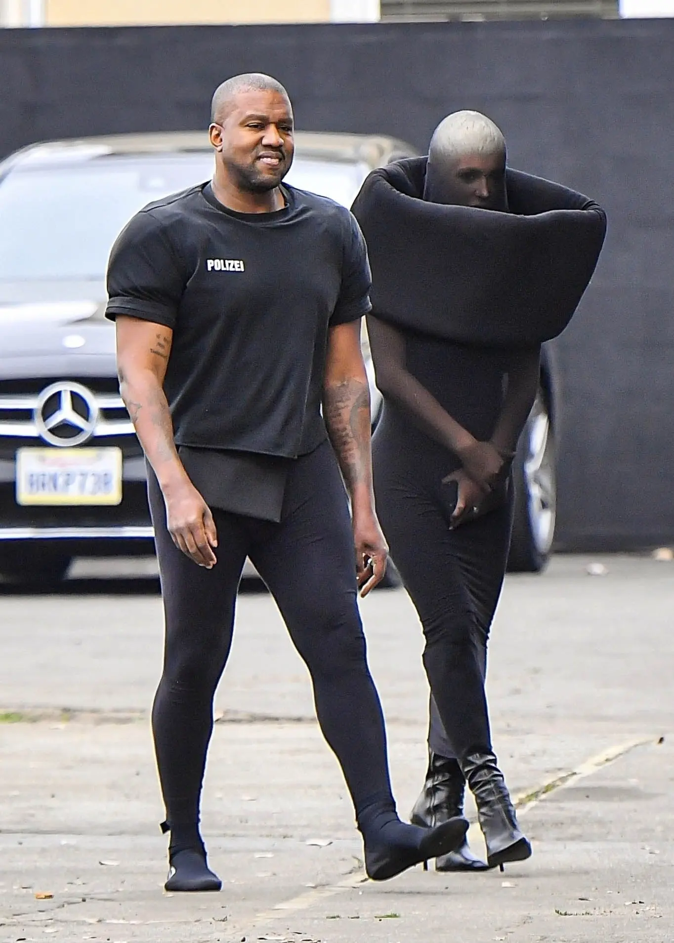 Kanye West’s ‘wife’ Bianca Censori’s ‘absurd’ church outfit compared to a condom