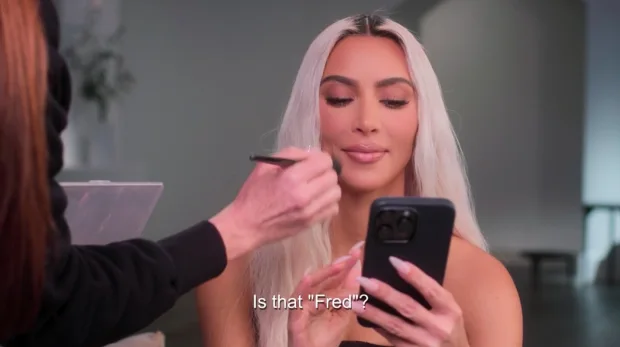 KIM’S CATCH Kim Kardashian reveals her secret boyfriend in candid slip-up as Scott Disick exposes his name as ‘Fred’ in new video