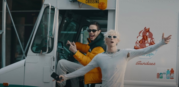 PEEK AT PETE Pete Davidson fans say he looks ‘so handsome’ after reclusive star makes surprise cameo in A-list pal’s new music video