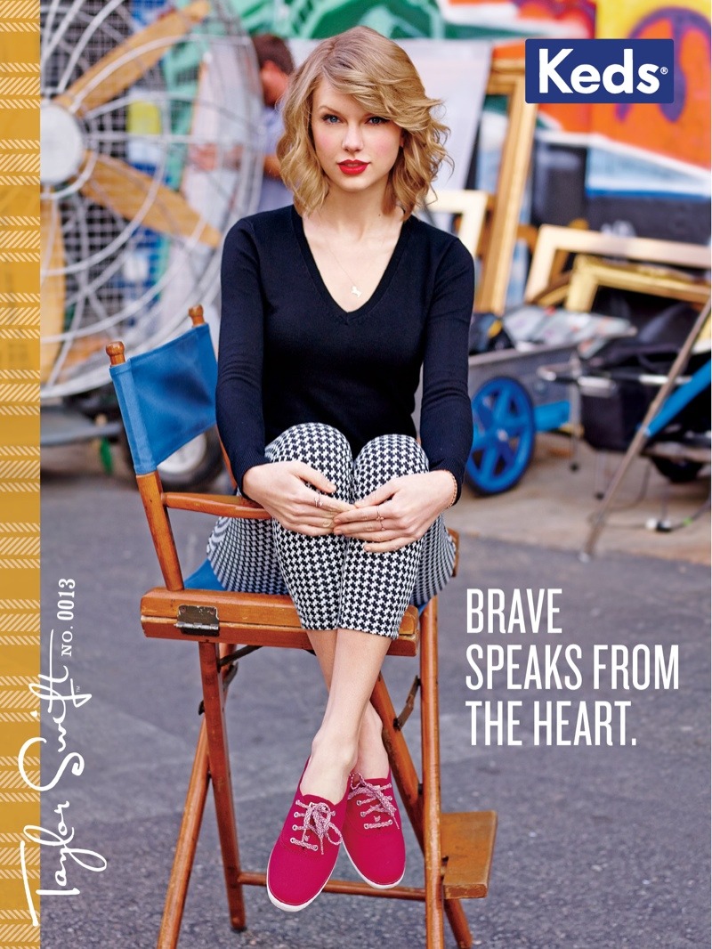 Taylor Swift is the Leading Lady of Keds’ Campaign