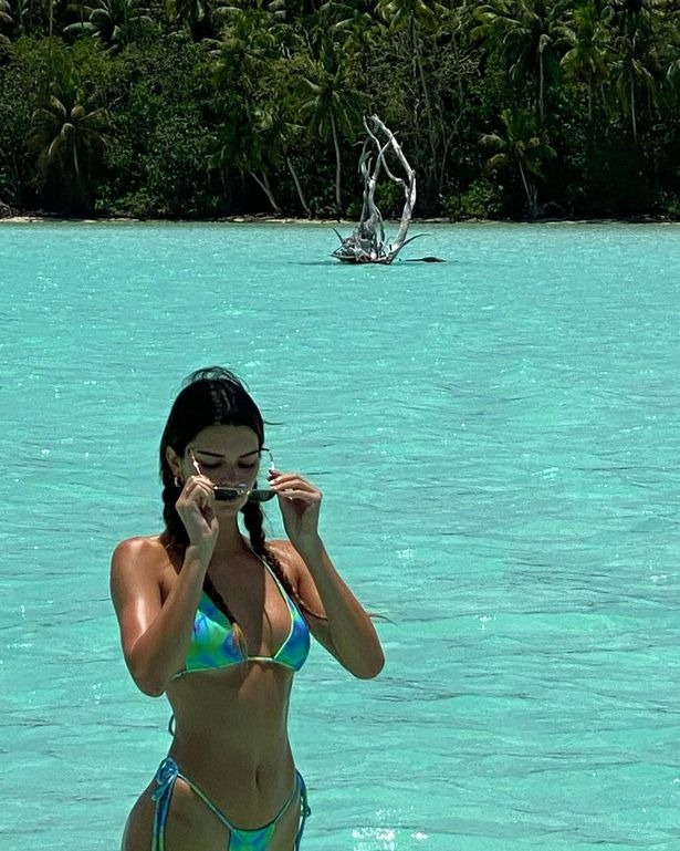 Kendall Jenner ᴀssets explode out of barely-there ʙικιɴι during a family holiday