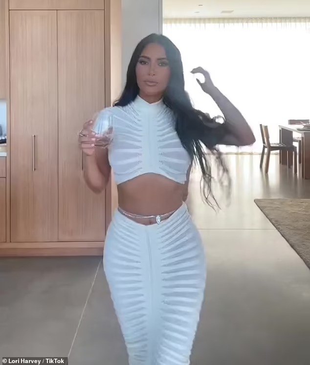 Kim Kardashian and sister Kendall Jenner sizzle in white ensembles as they join Lori Harvey and Hailey Bieber for fun TikTok: ‘And we ain’t playing tag!’