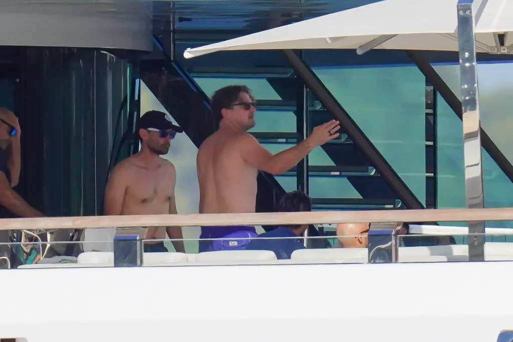 Leonardo DiCaprio and pal Tobey Maguire spotted vacationing together on yacht in St. Tropez